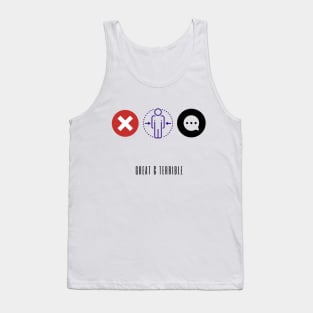 NOT MY TYPE (Light) Tank Top